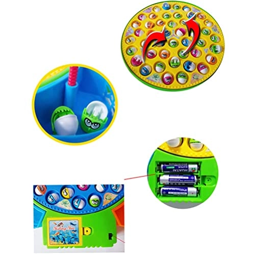 Fishing Games Toy - Rotating Board Preschool