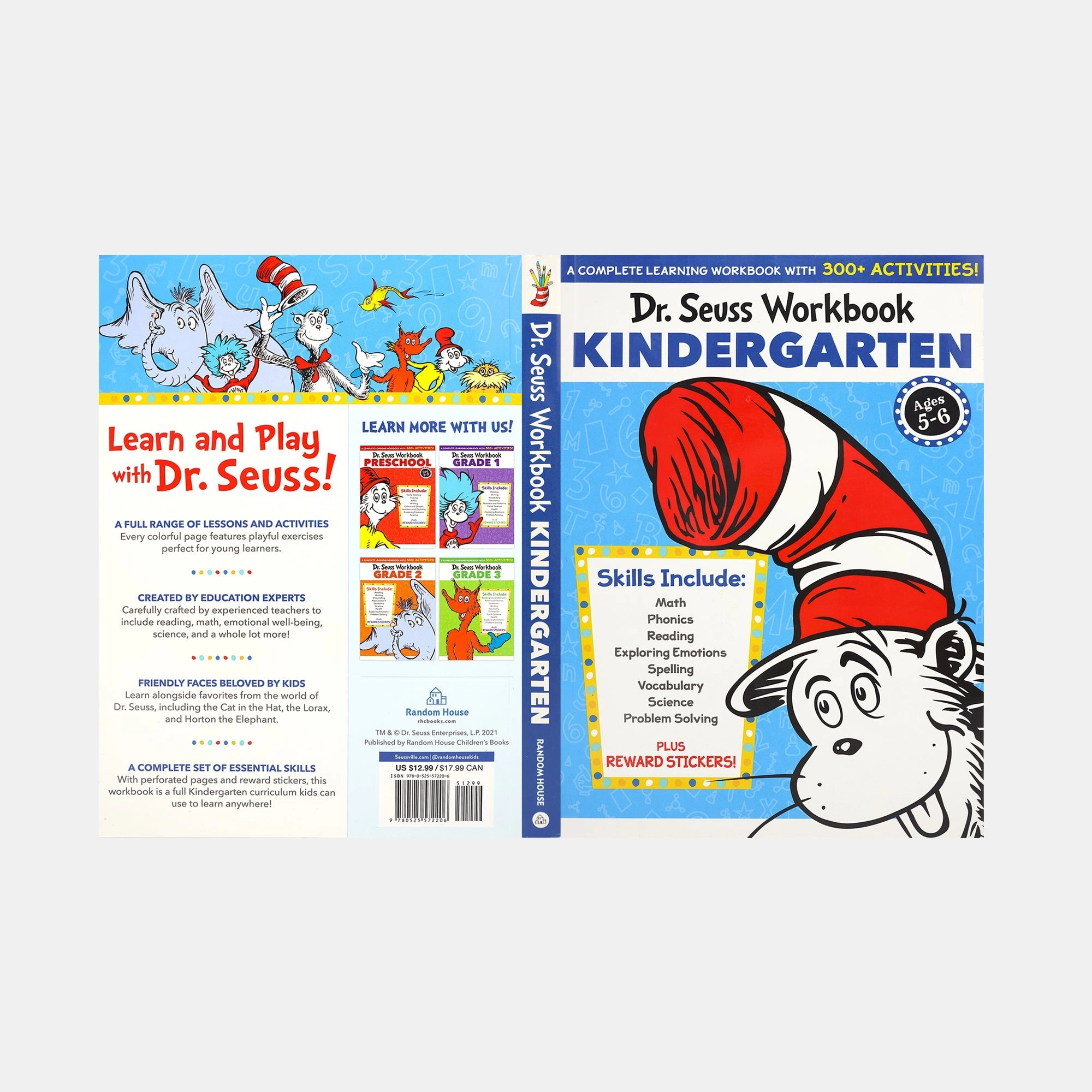 Dr. Seuss Workbook - Kindergarten