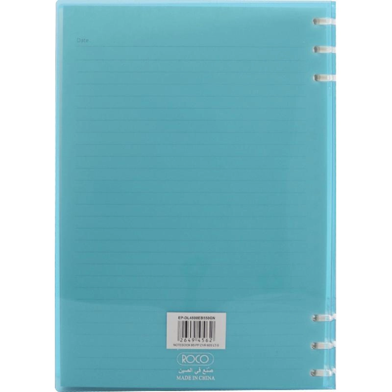 Notebook 19 X 26 cm Spiral - Grid 100 Sheets