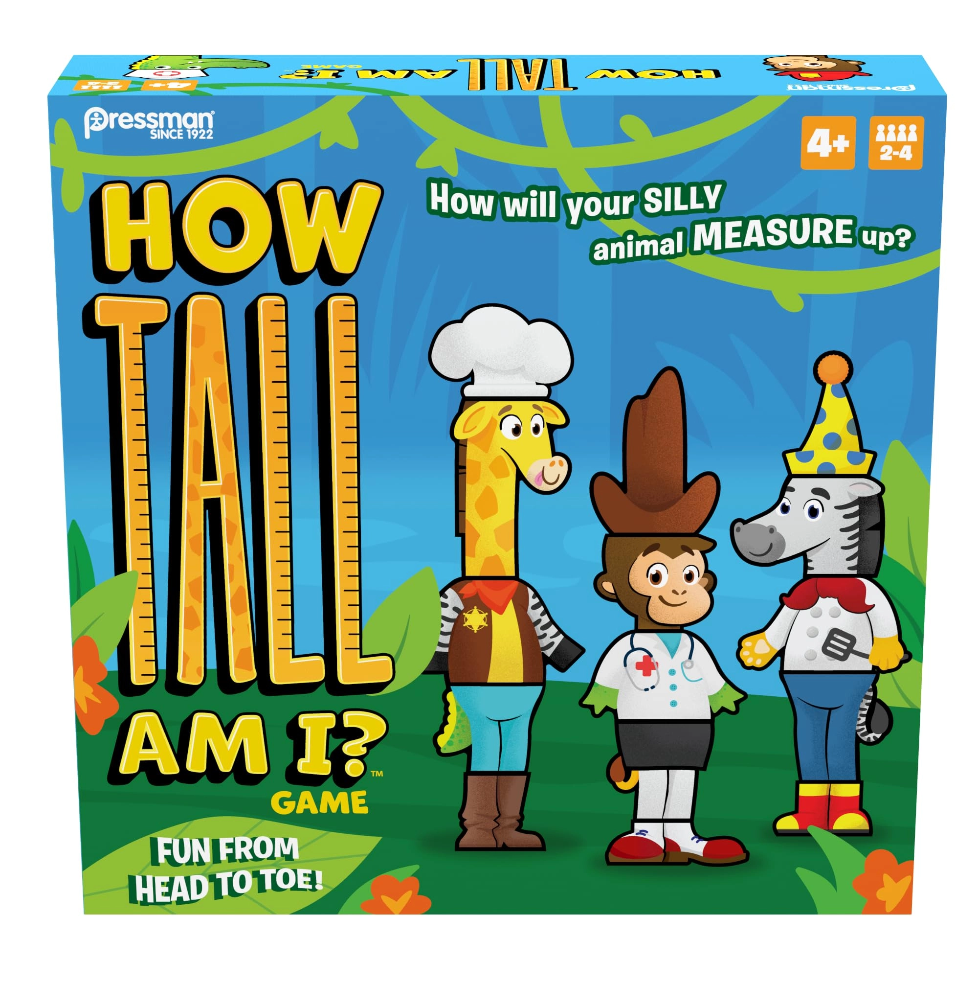 Pressman How Tall Am I? - Ages 4 and Up 30 different pieces