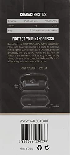 Nanopresso S-Case - Black EVA