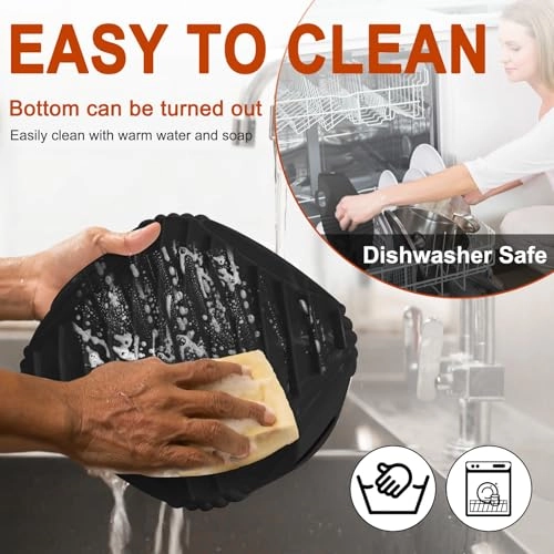 Air Fryer Liners - Silicone 2 Pack