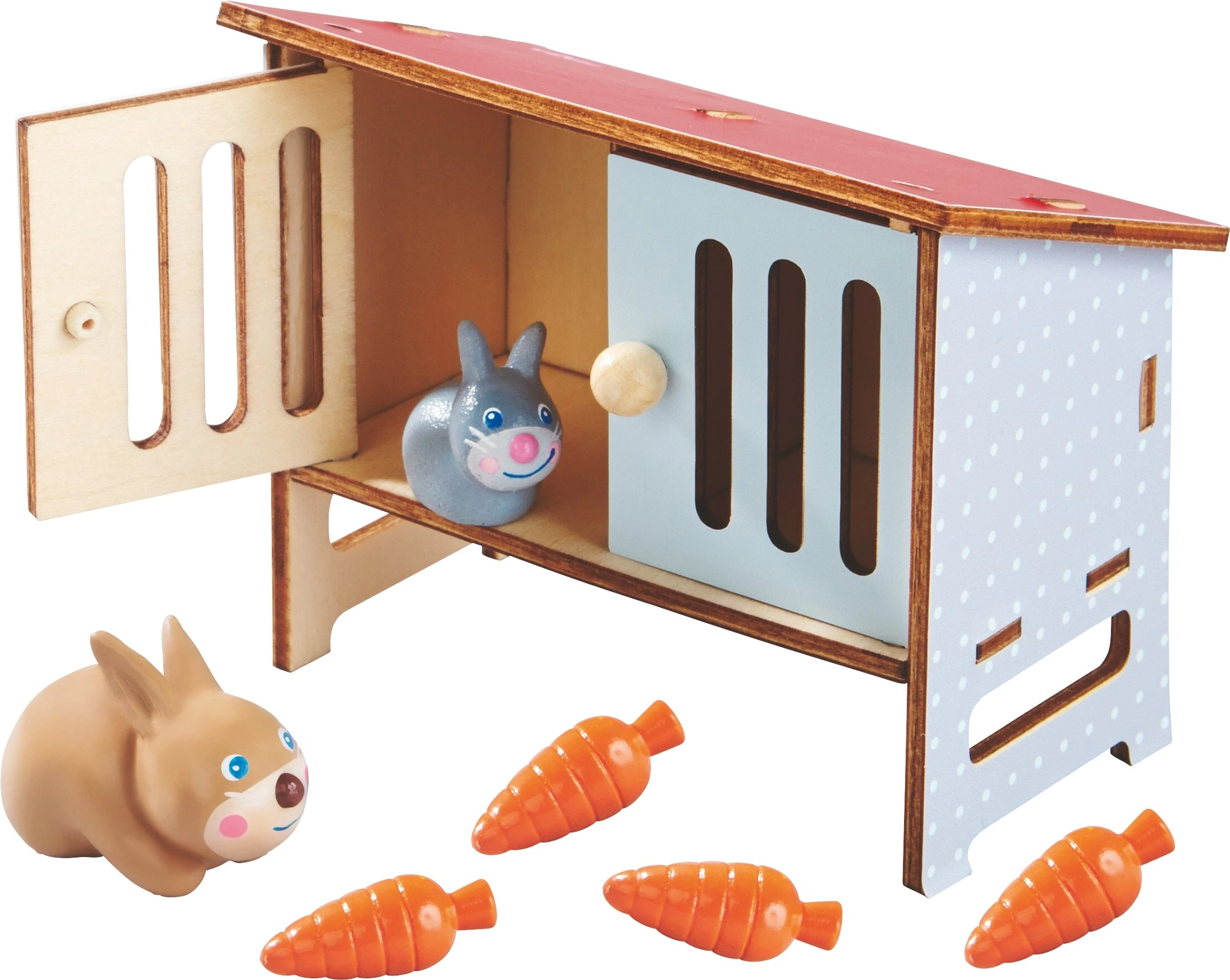 HABA Little Friends - Rabbit Mimi - Beech wood plywood plastic Ages 3+