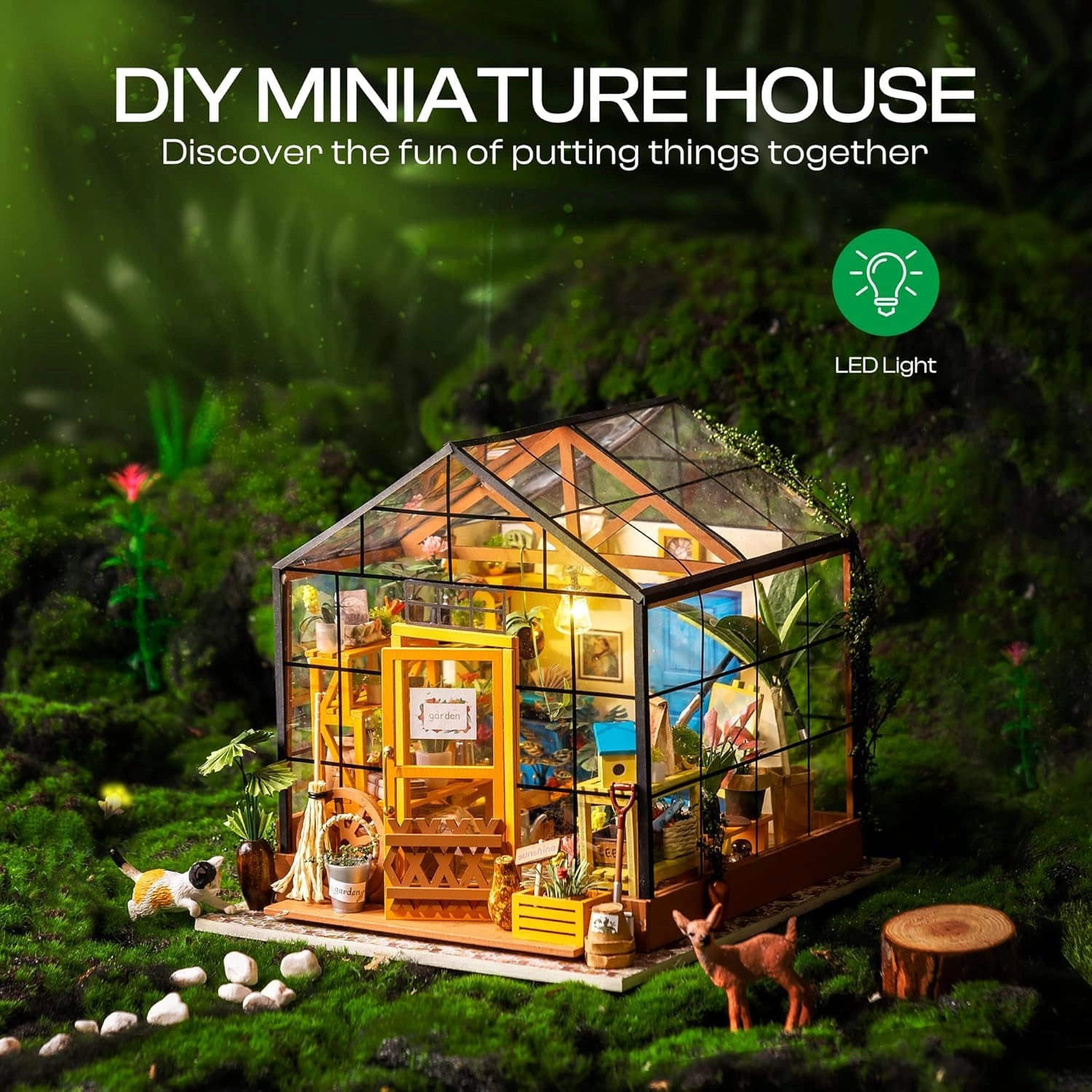 Mini Green House - Cathy's Flower House 1:24