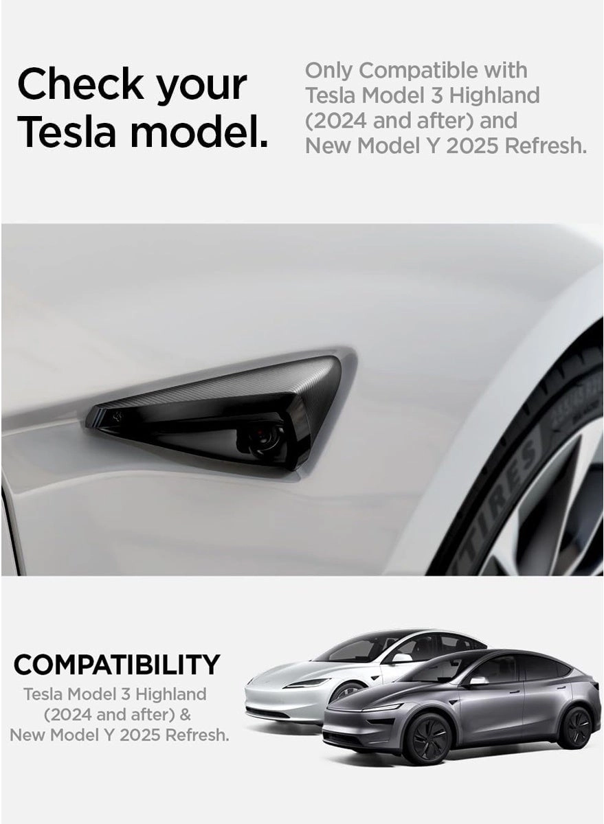 Camera Cover - Tesla Model Y 2025 Juniper Model 3 Highland 2024 2025