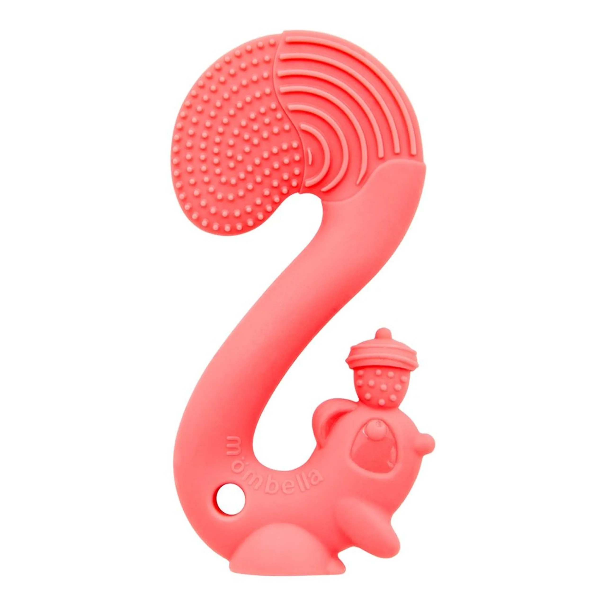 Squirrel Baby Teether Toy - silicone