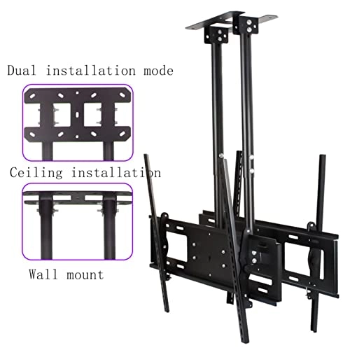 TV Ceiling Mount - 160kg 75-100 inch