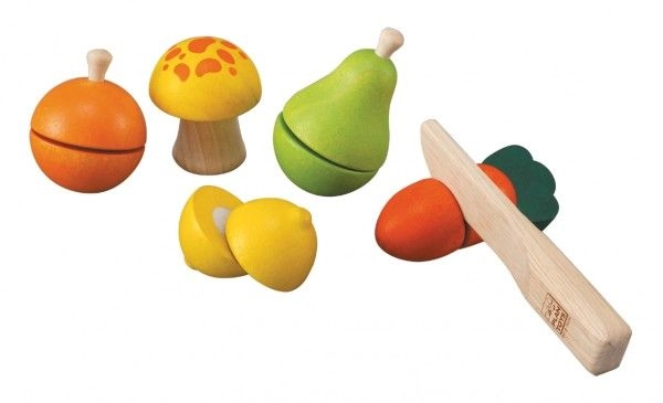 Fruit & Vegetable Play Set - 3 +