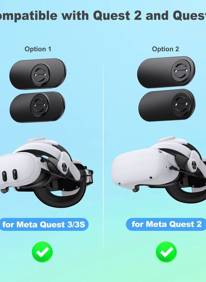 Head Strap - White + Digital Display Battery Pack + Charger Dock