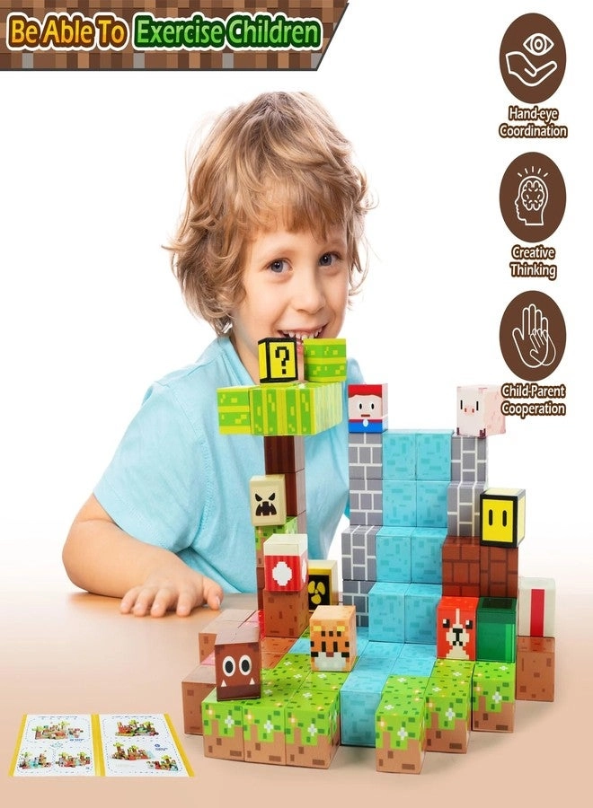 Magnetic Blocks - 100 pcs