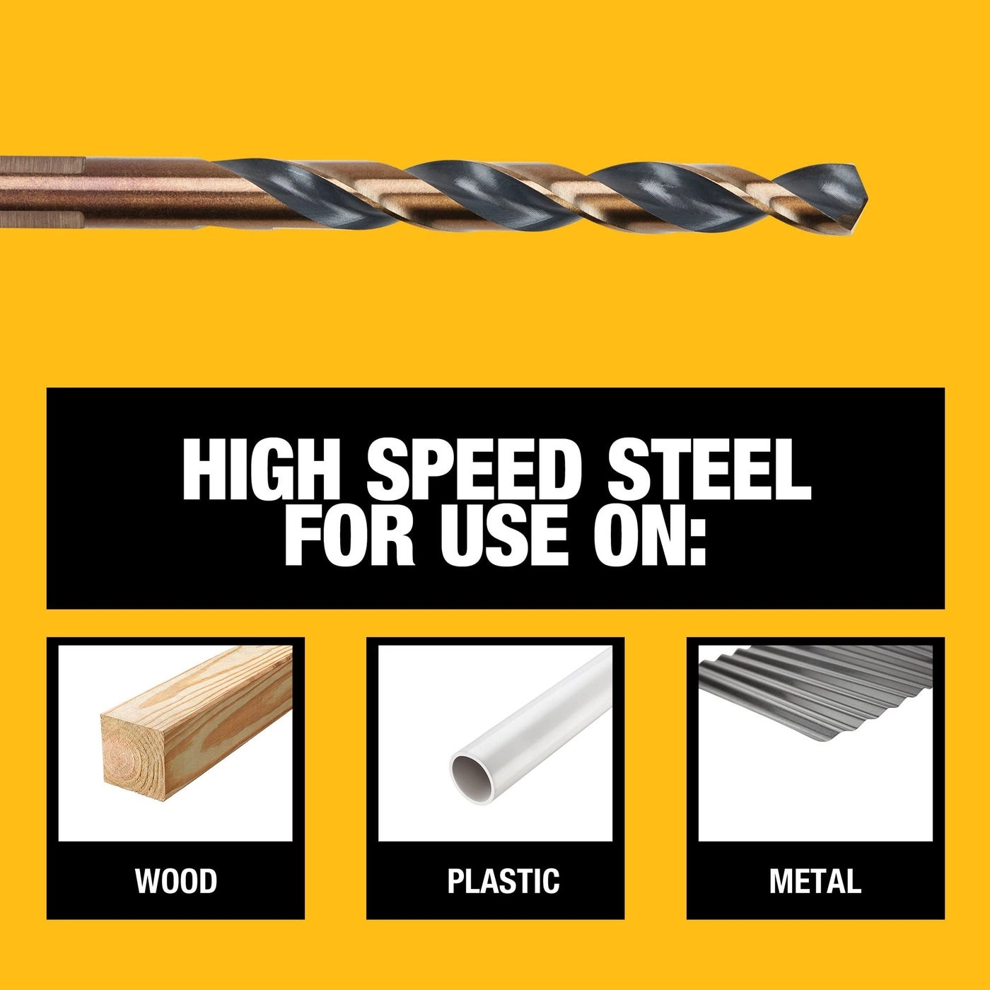 Drill Bit Set - Black Oxide Coated 21Piece