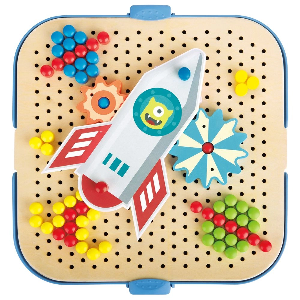 Cogworks Experimental Educational Wooden Playset - 3 years old and up 115 pieces