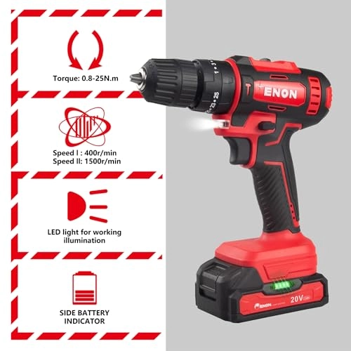 Cordless Impact Drill - 1.5 Amp Hours