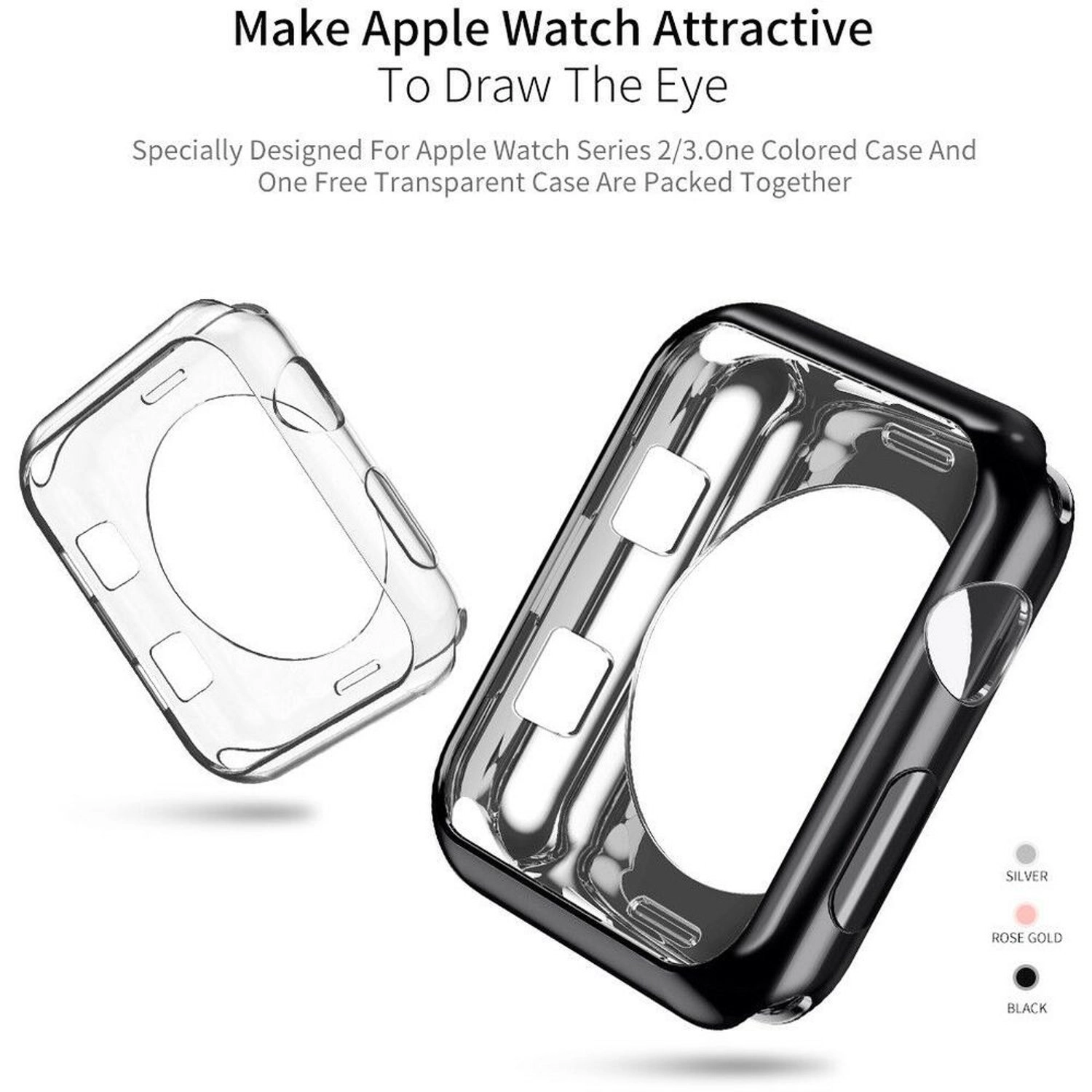 Apple Watch Case 40mm Electroplated TPU