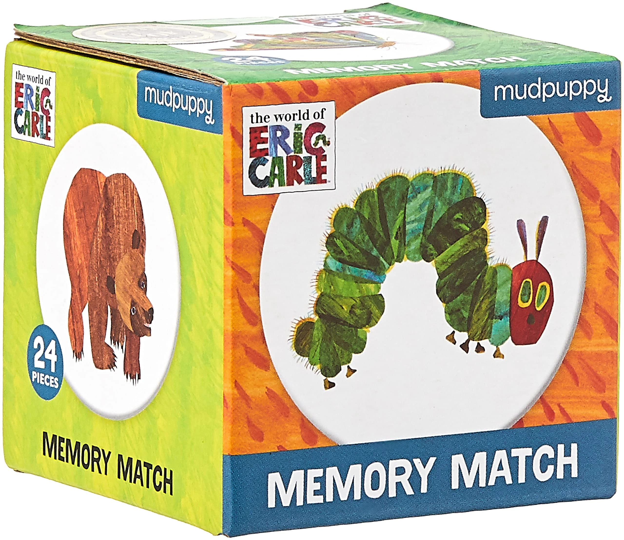 Mudpuppy The World Of Eric Carle(TM) The Very Hungry Catepillar(TM) and Friends Mini Memory Match Game - 36 months - 8 years 24 pieces