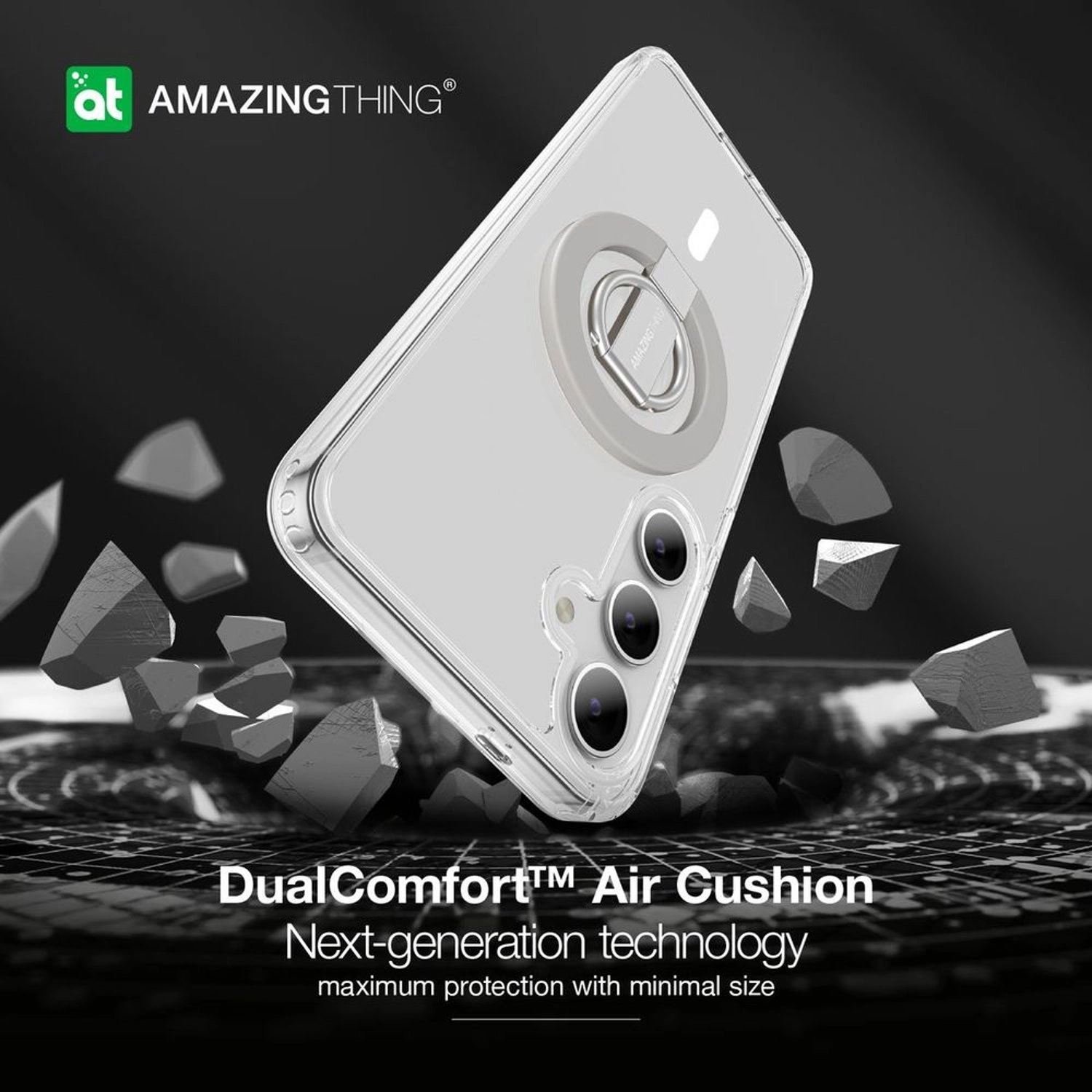 Minimal MAG Clear Case with MagSafe for Galaxy S24 Plus