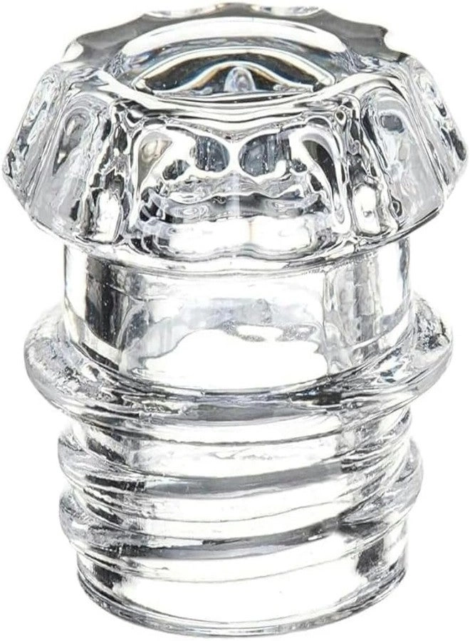 SelHeng Coffee Percolator Glass Top - Transparent Glass Knob Top