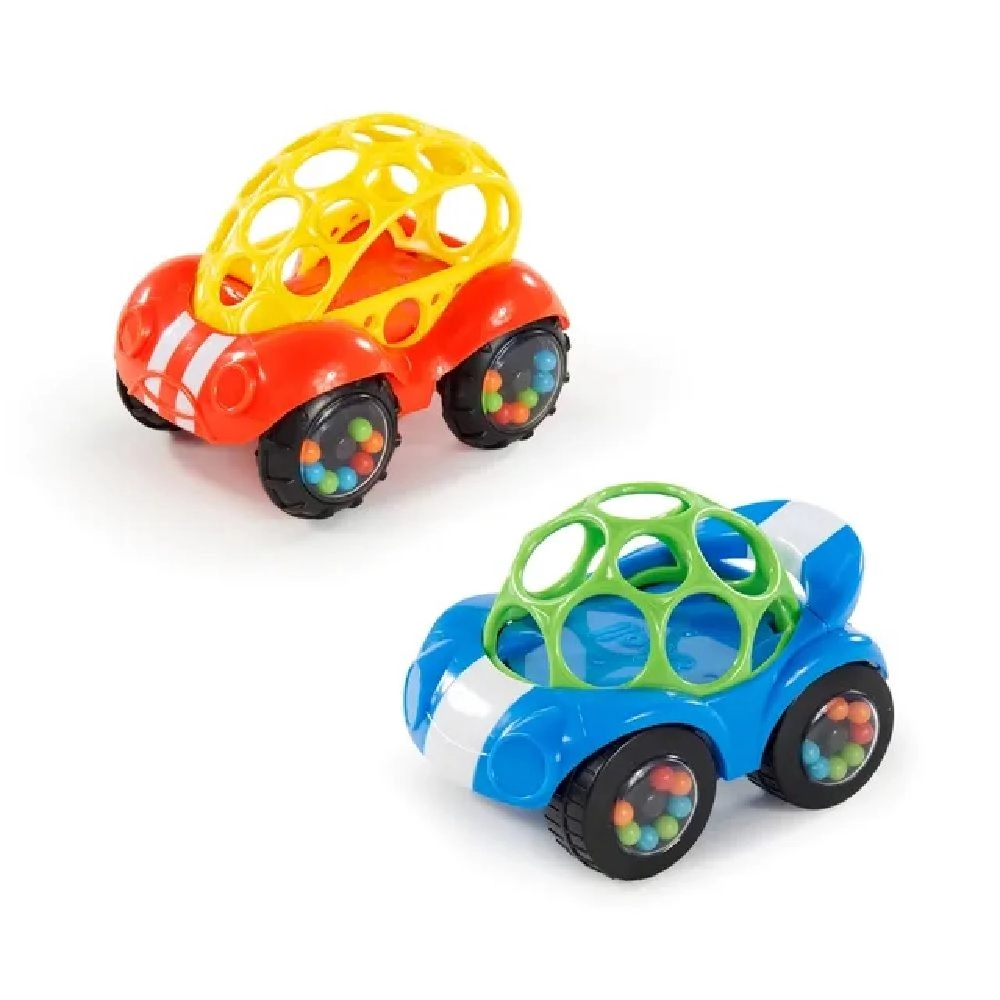 Rattle & Roll Toy - Suitable for 3 months & above Oball 1pc