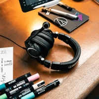 Ath-M50X Wired Headphone
