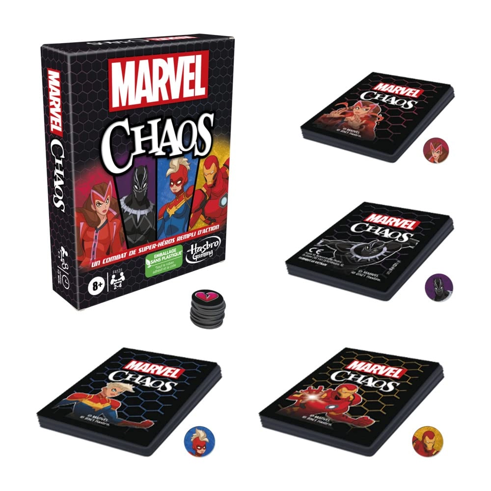 Hasbro Marvel Chaos - Card Game (French)