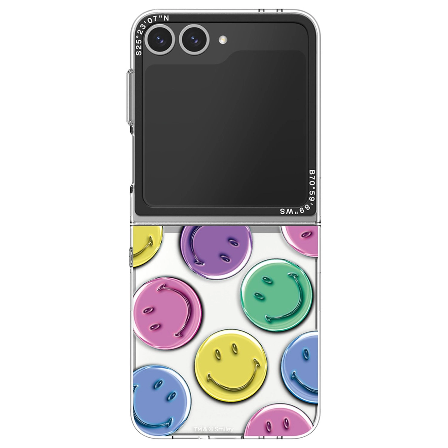 B6 SLBS Smiley Case - recycled PC for Galaxy Z Flip6