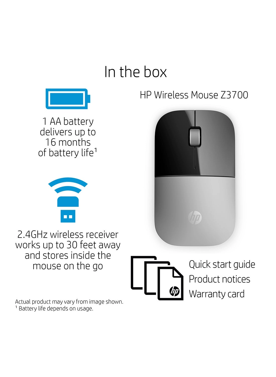 Z3700 Mouse - Wireless