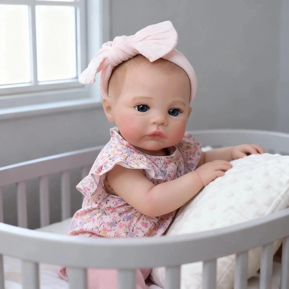 Nanjing Tianzeng Gifts Co.,Ltd Meadow Reborn Baby Doll - 19 inch Vinyl Girl Ages 3+
