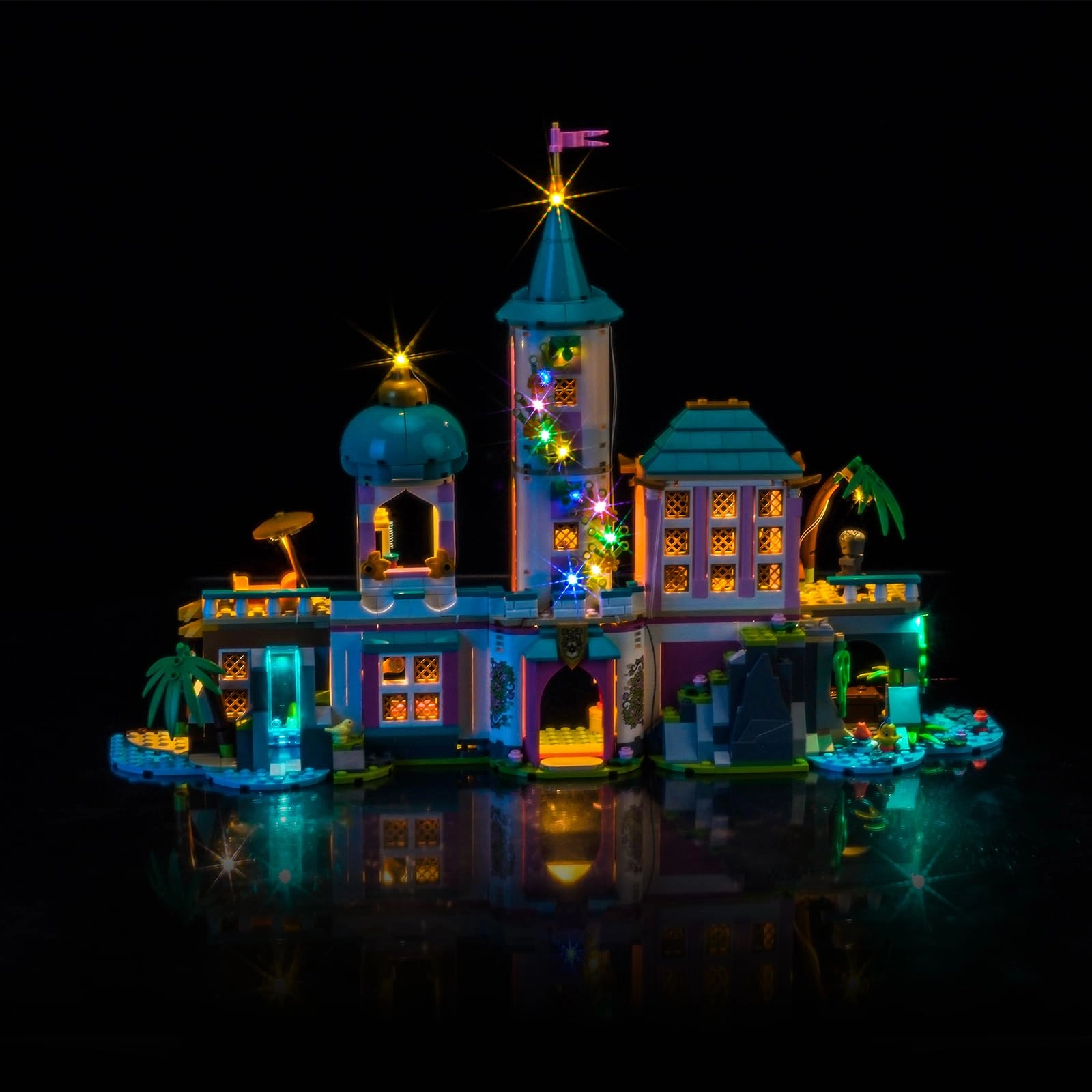 BrickBling 43267 Princess Castle & Royal Pets - LED Light Set DIY