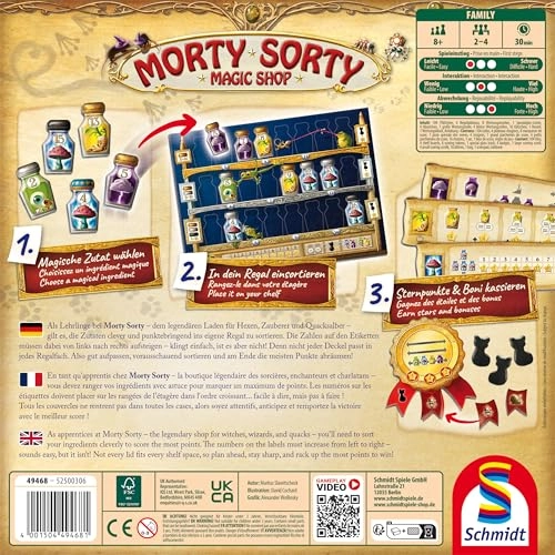Morty Sorty: Magic Shop - Family Game Strategy Game