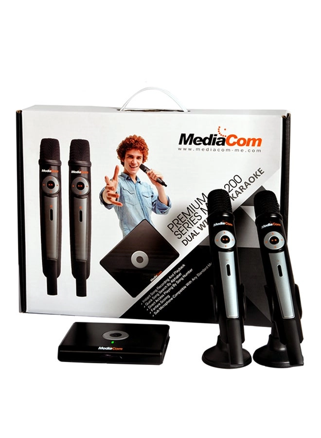 MCI6200TW - Two wireless mics 32GB