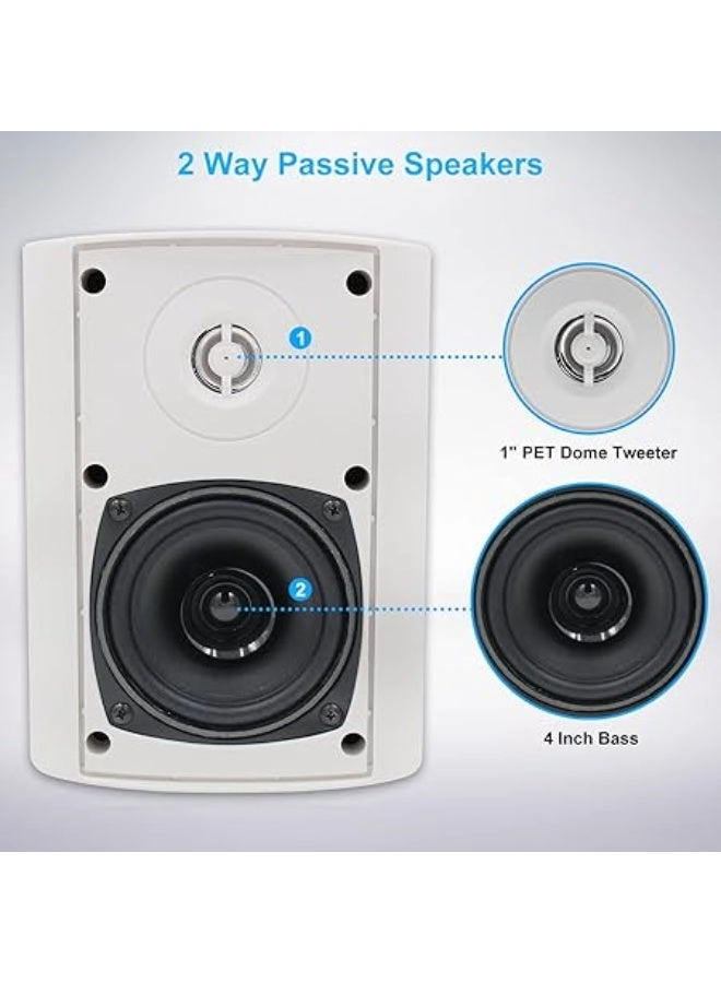 Indoor Outdoor Speakers - 200 Watt