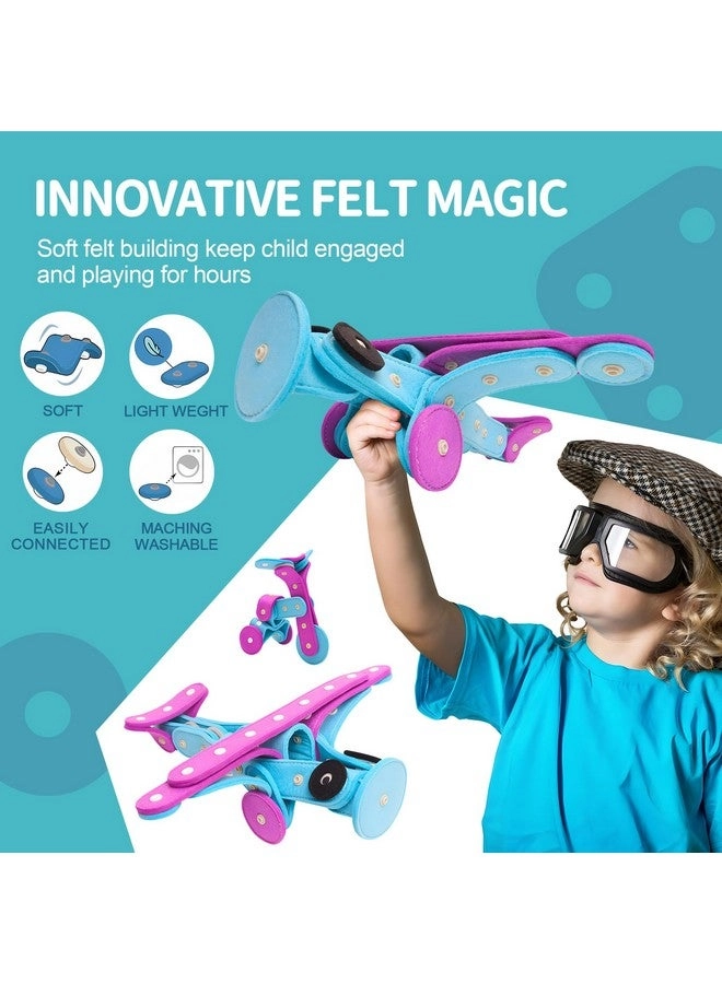 Soft Felt Building Toys - 37 pcs
