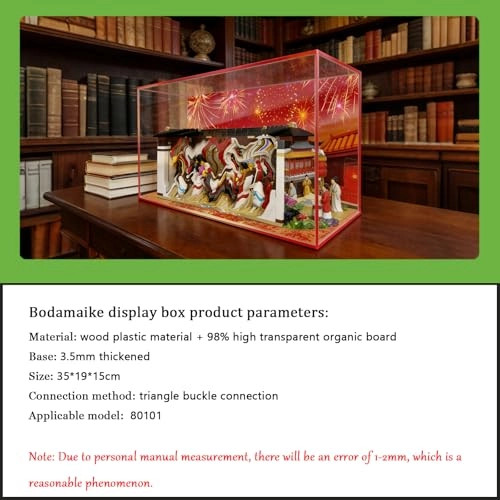 Display Case (80101) - 35 x 19 x 15 cm Acrylic