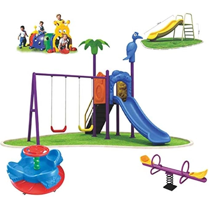 rayihni OUTDOOR ADVENTURE PLAYSET - 410X410X330CM