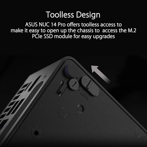 NUC 14 Pro - Triple Storage Design 96GB Intel 14th Gen Core 3 100U