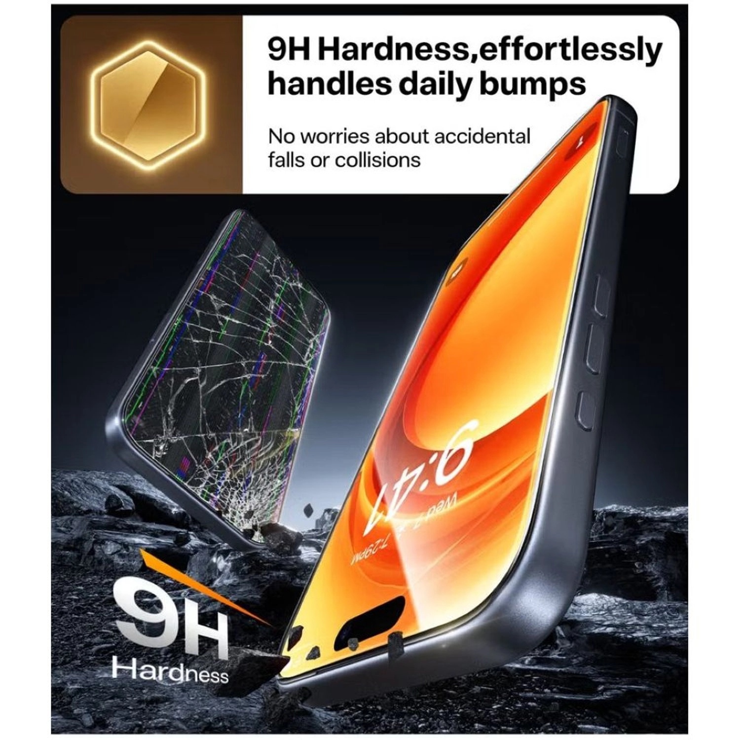 Clear Tempered Glass Screen Protector for iPhone 17 Air