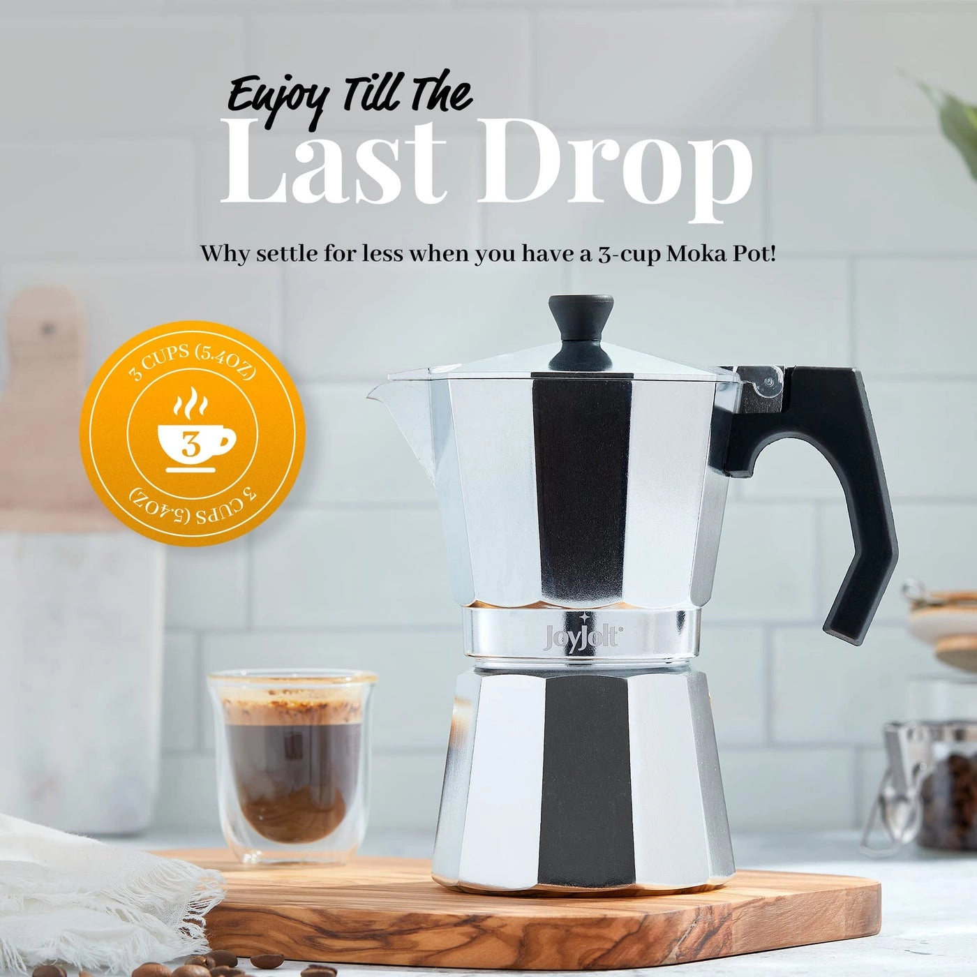 Italian Moka Pot - 6 Cup