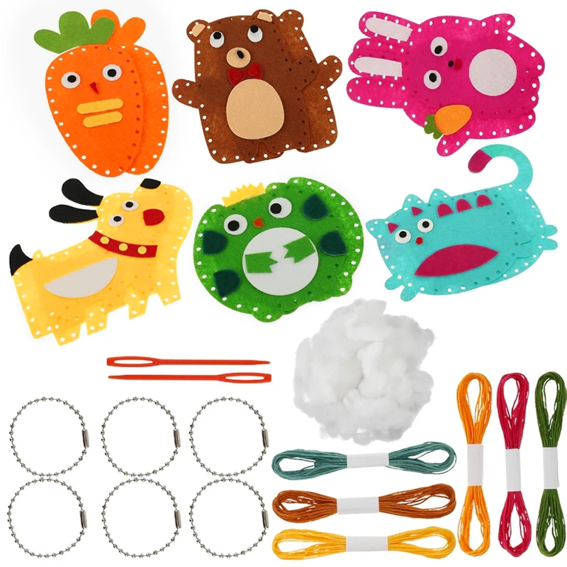 Children's Doll Sewing Joy DIY Set - 21pcs