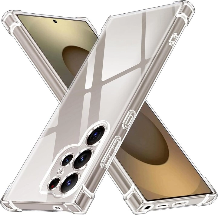 Muzz Galaxy S25 Ultra Clear Case for Samsung Galaxy S25 Ultra