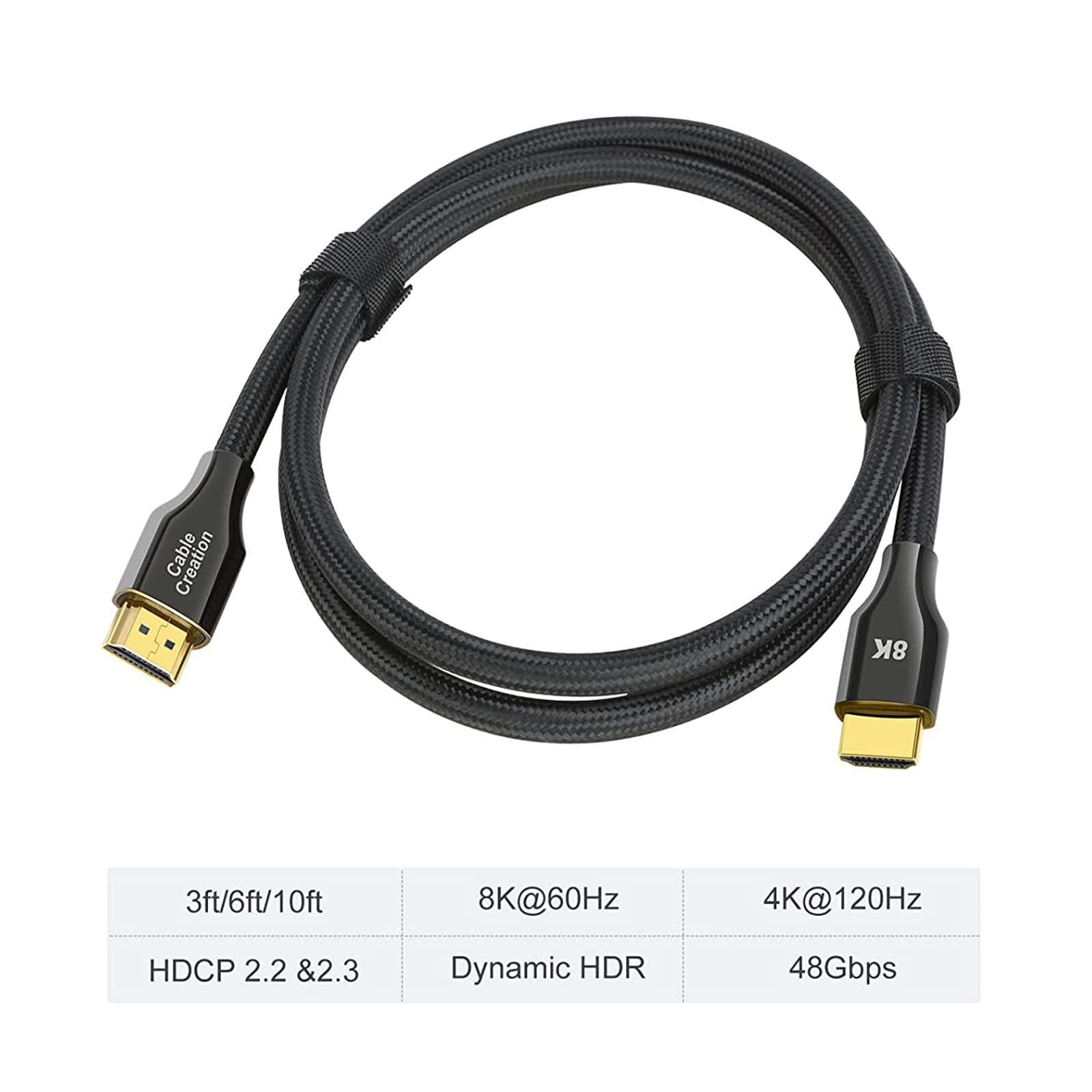 8K HDMI Cable 1.00584m