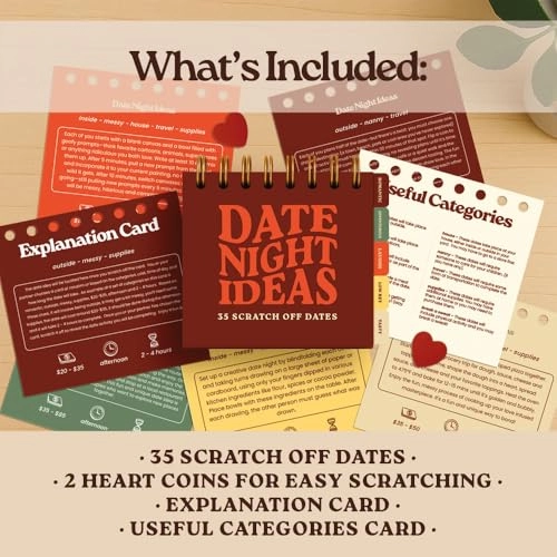 Date Night Ideas Flipbook - English Adult