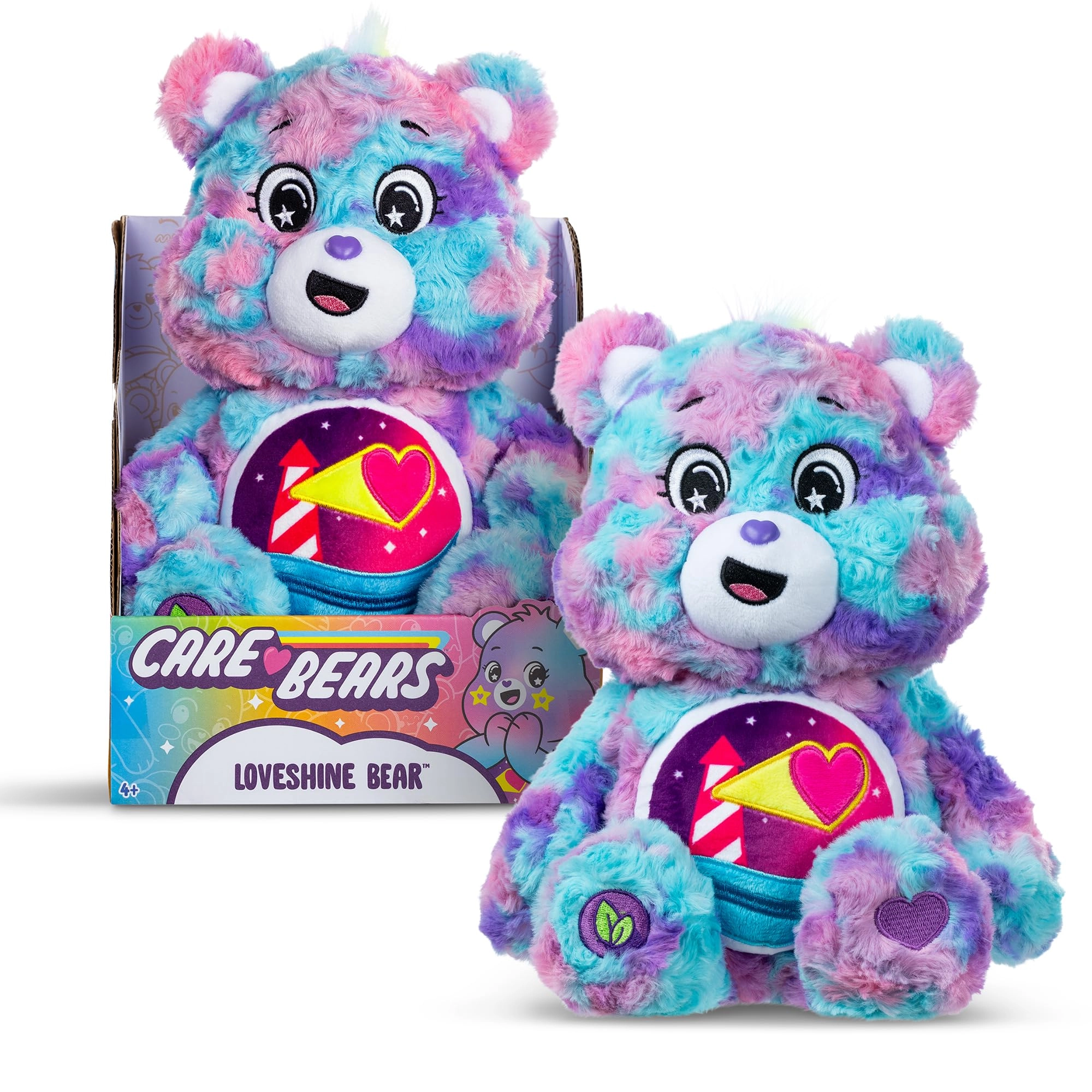 Loveshine Bear - Care Bears 35 cm Colour Splash Plush