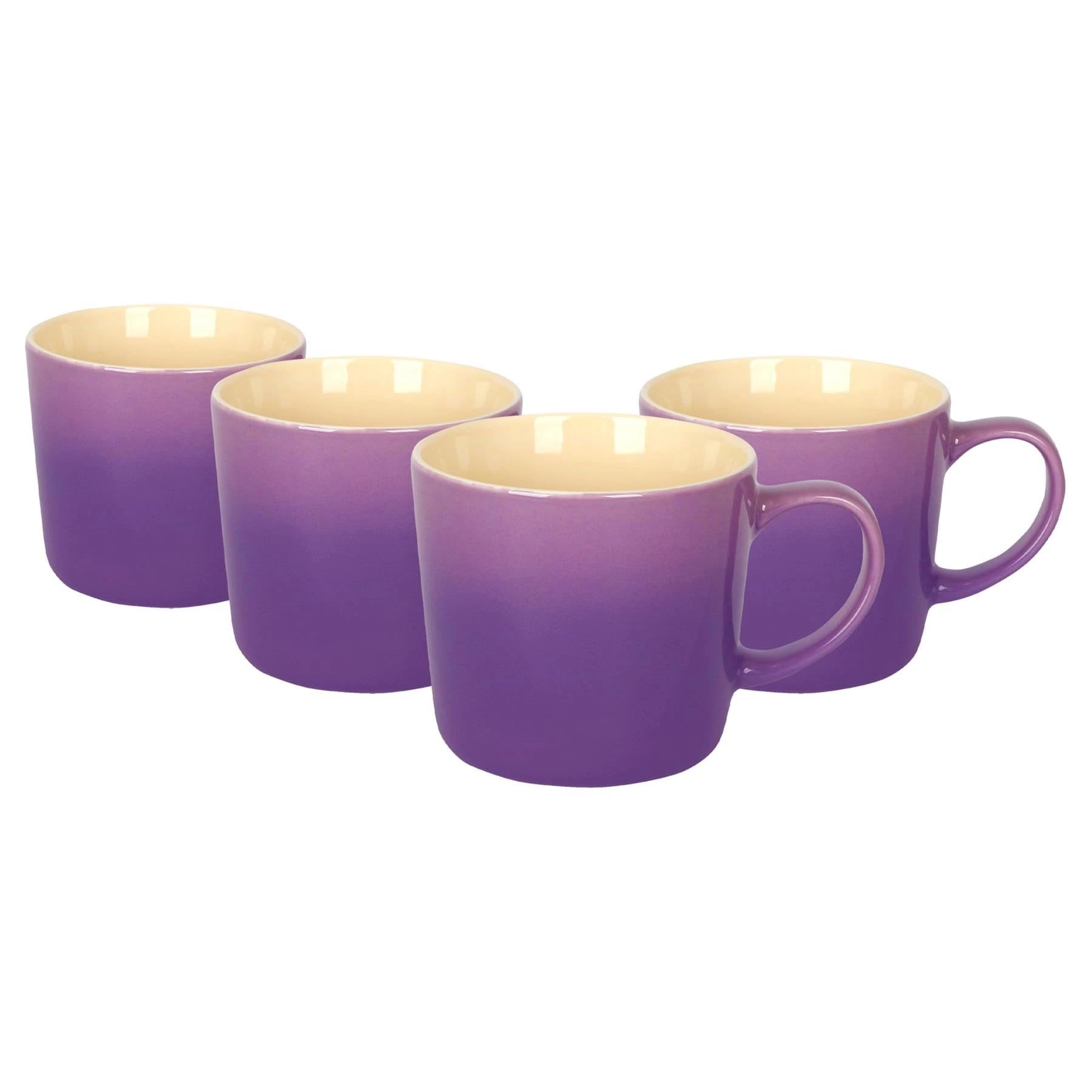 Argon Tableware Ombre Coffee Mug - 4 pcs - Bone China - 330 ml