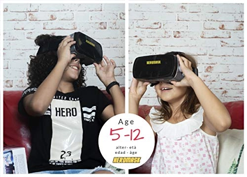 VR Headset - black + Maths educational games - 5-12 years