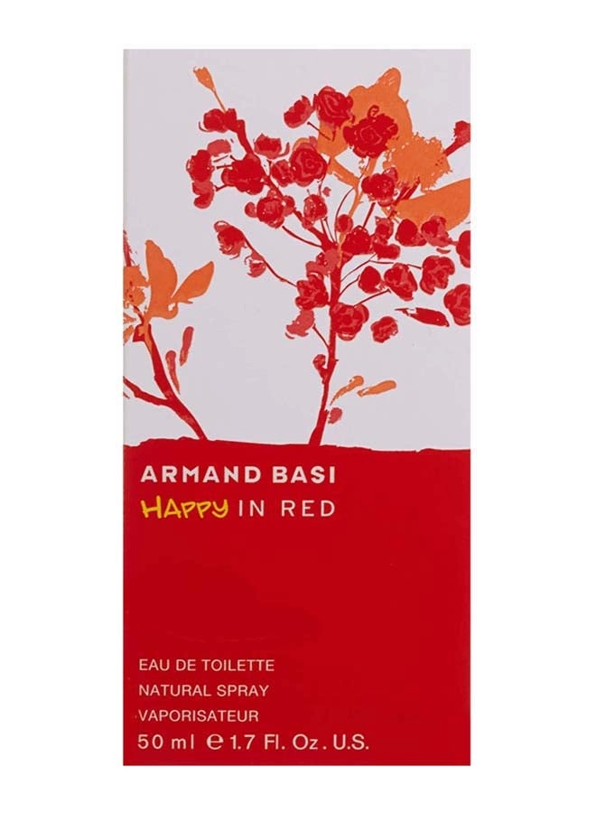 Happy In Red Eau de Toilette 50ml