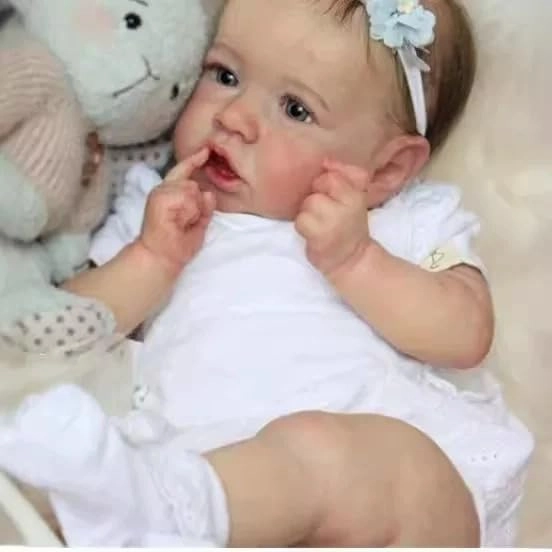 Reborn Baby Doll - 49 cm Silicone Newborn Girl