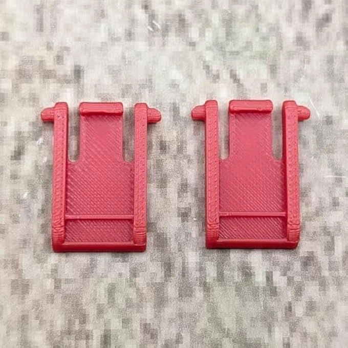 ULEIVA Replacement Keyboard Feet - RED 1 PAIR