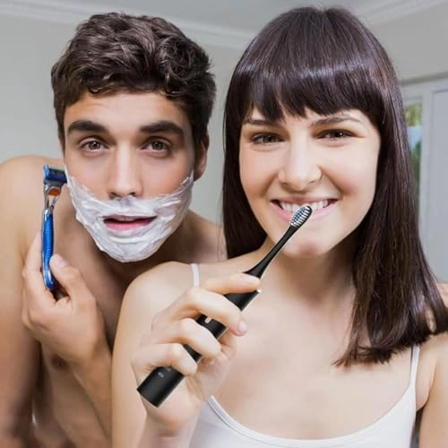 Electric Toothbrush - Ultrasonic USB Rechargeable 4 Brush Heads