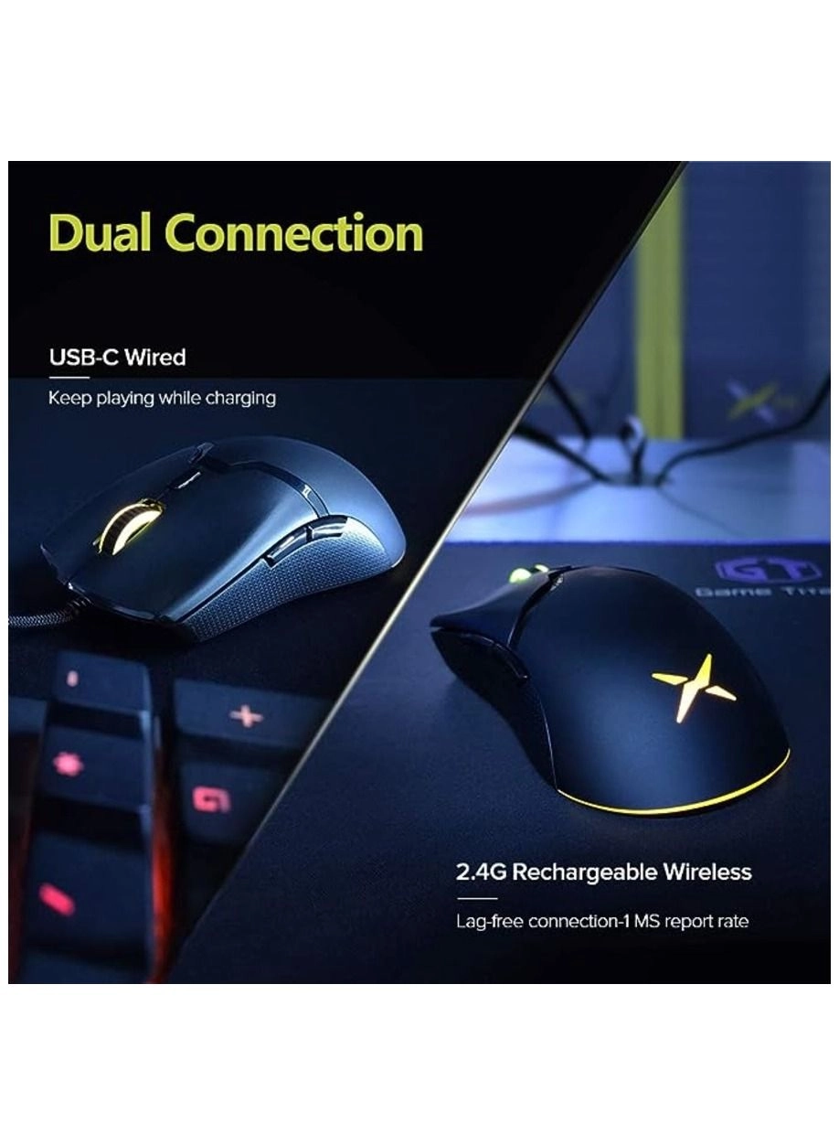 M800PRO PAW3370 Gaming Mouse - Wireless
