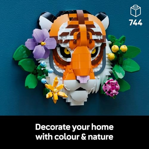 The Fauna Collection - Tiger (31217) - Buildable 3D Multicolor